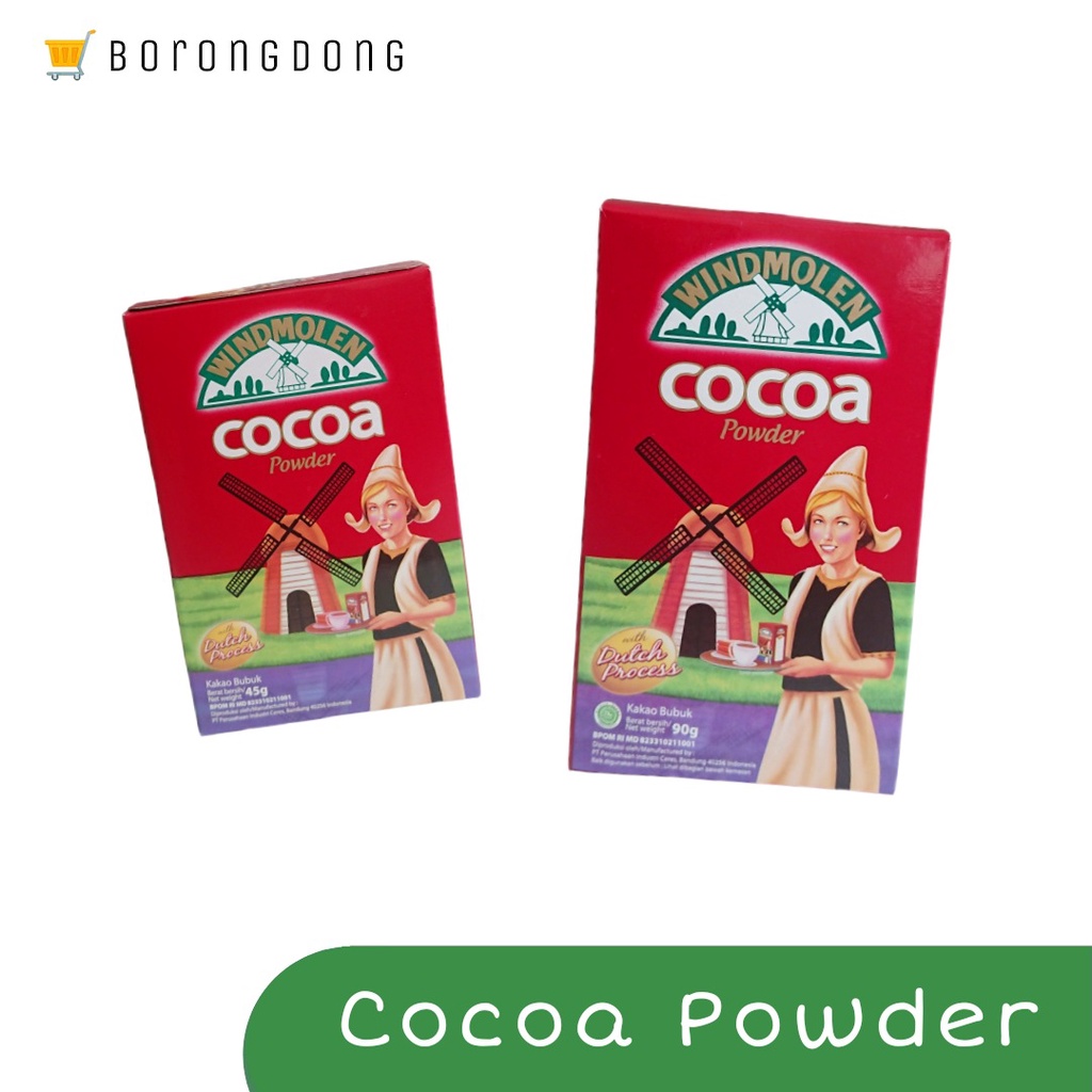 

Cocoa Windmolen/ Coklat Bubuk 40g / 80g / 165g