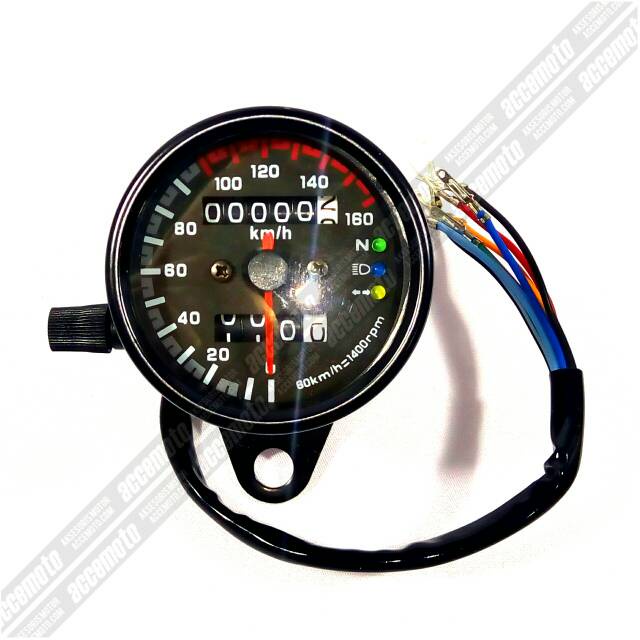 Speedometer + Odometer Analog / Jarum Led Indiglow - Setelan