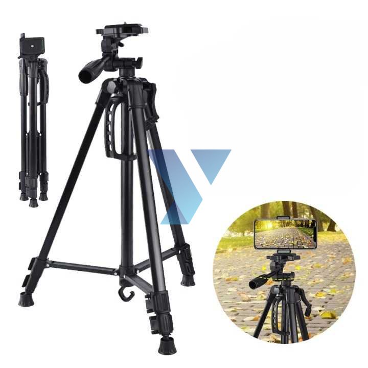 YUNMI Tripod Kamera Profesional Portabel Aluminium 50-140 cm - 3366 ( Al-Yusi )