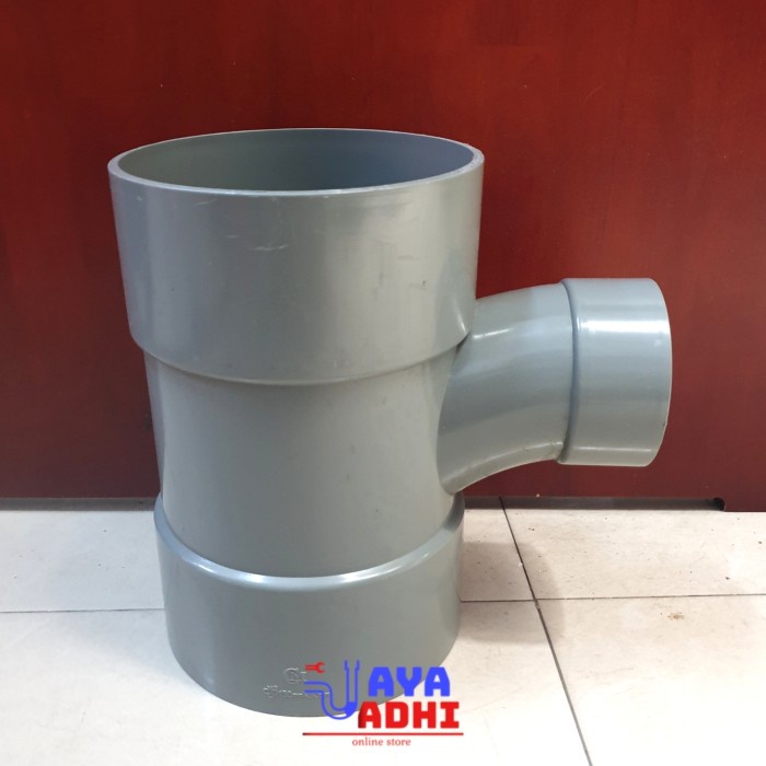 PVC Radius Tee TY 6 x 3