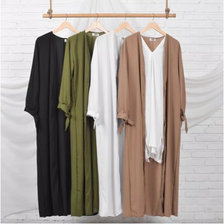 Outer Cardigan Panjang Muslim Outher Muslimah Premium Cardigan Wanita Korean Style