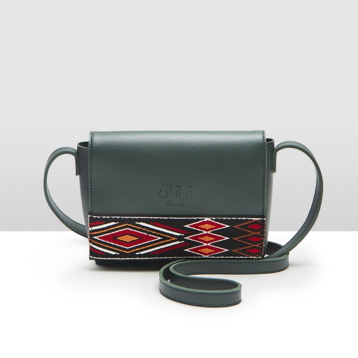 Promo Alibi Paris Tas Selempang Wanita Aubri Green Bag - ALT046G2