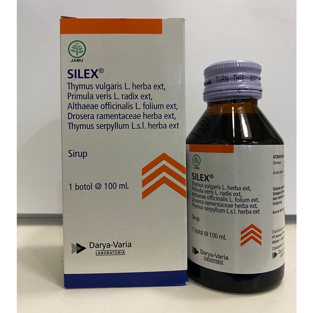 Silex Sirup 100 ML / Obat Batuk Berdahak / Pilek