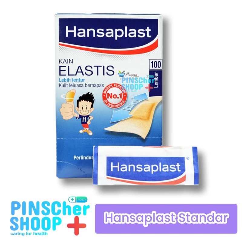 Hansaplast Plester Luka Standart (Per 10 Lembar)