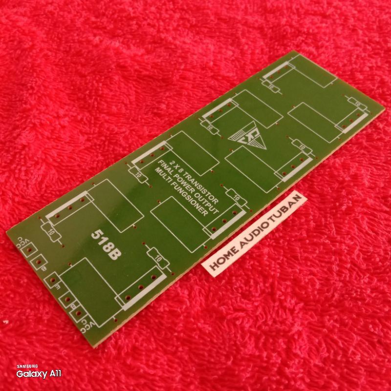 PCB LINE FINAL 4 SET SANKEN THOSIBA NJW MJL
