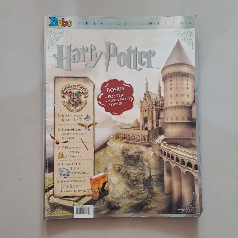 MAJALAH BOBO EDISI SPESIAL / SPECIAL EDITION HARRY POTTER