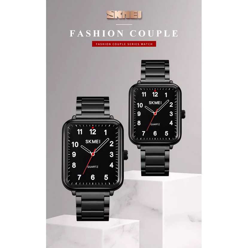 ARS - SKMEI Jam Tangan Analog Wanita Strap Stainless Steel - 1955