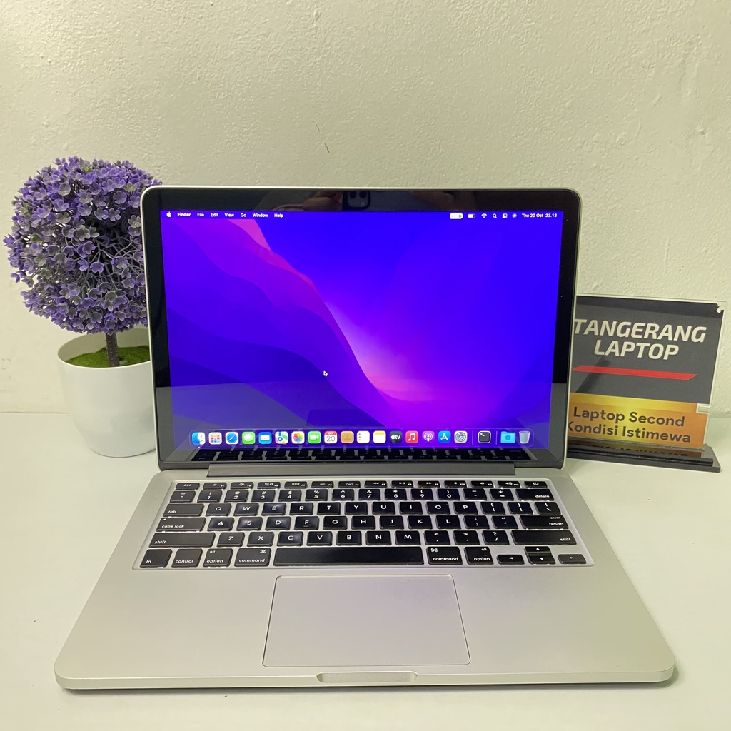 MacBook Pro Retina 2015 13 Inci Intel Core i5 RAM 8GB SSD 128GB 256GB 1TB Second Mulus