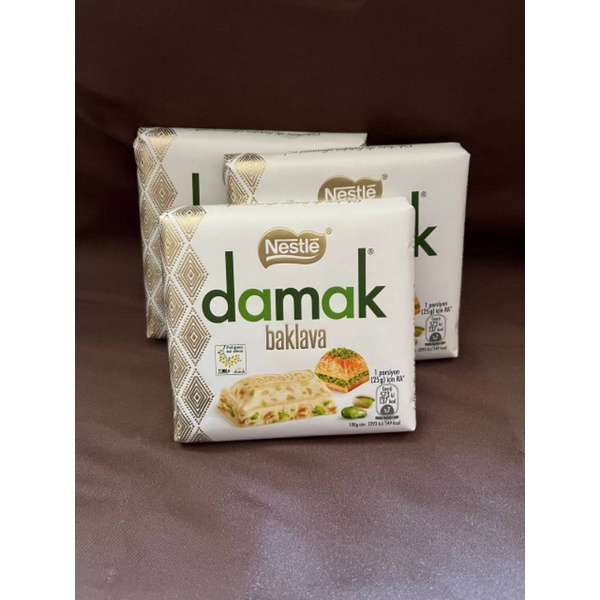 

COKLAT DAMAK BAKLAVA| COKLAT NESTLE TURKI | Nestle turki| DAMAK PISTACHIO TURKI