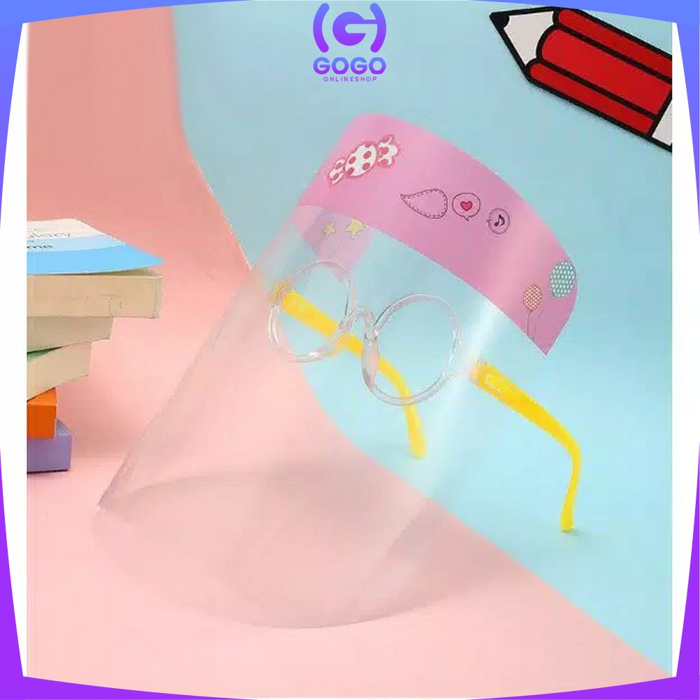 GOGO-C34 Face Shield Kacamata Pelindung Wajah Face Mask Faceshield Kaca Mata Nagita IMPORT Anti Fog