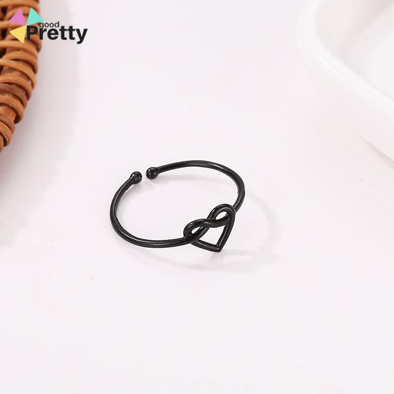 Cincin wanita cinta Berongga Disesuaikan Tiga Dimensi anak perempuan cincin anak perempuanA - PD