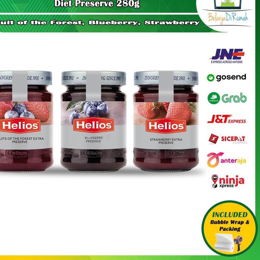 

SALE✅Selai Buah Helios Diet 280gr|SQ3