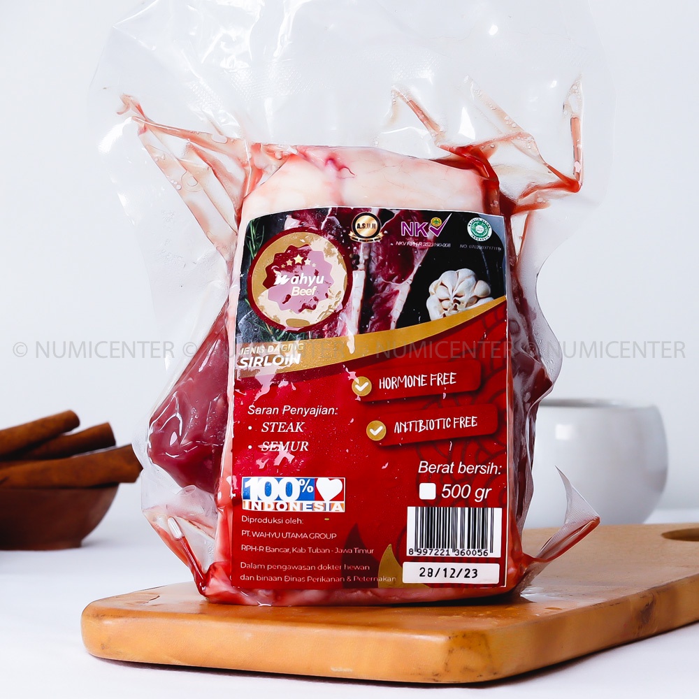 

Sapi Has Luar Sirloin Organik Wahyu Beef - Green Poultry