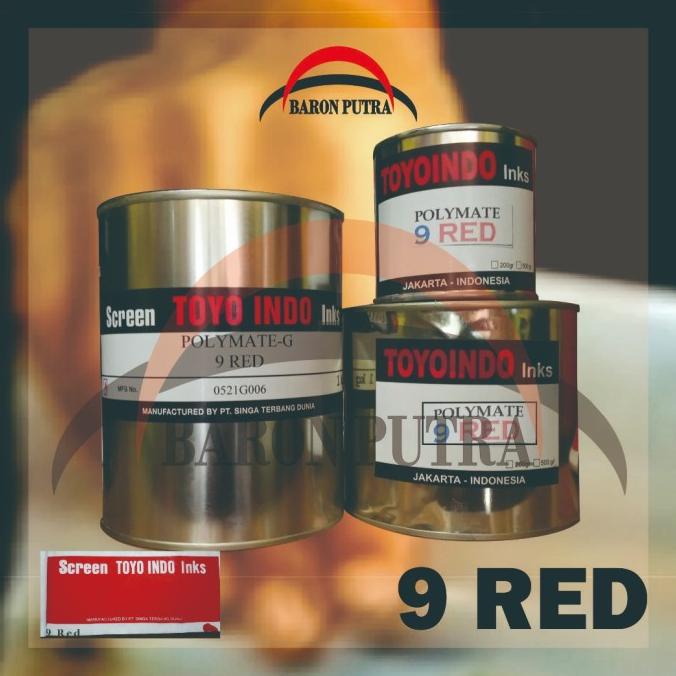 

```````] TINTA TOYO POLYMATE 9 RED 500GR (TINTA PLASTIK)