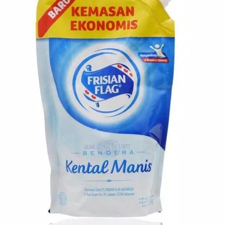 

codem3M7y--Frisian Flag Kental Manis Putih Pouch 560gr