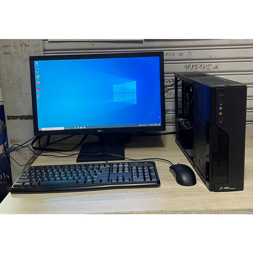 Paket PC Mini Core i3 10100F GT 730 H410M SSD/ RAM 8GB Lengkap Garansi