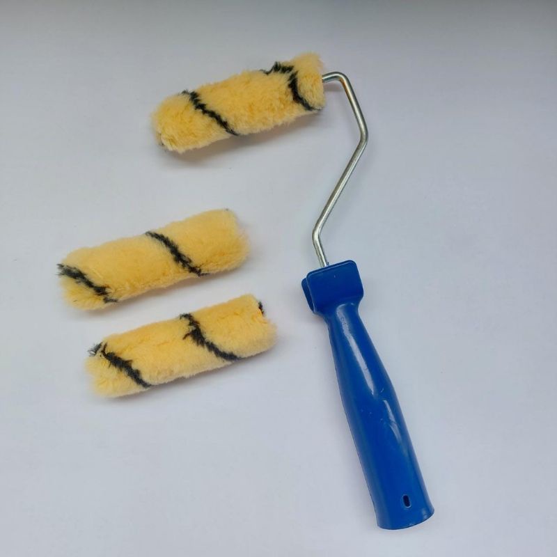 (Set 3 Pcs) Kuas / Koas Rol Roll Roller Untuk Alat Cat / Cet Tembok
