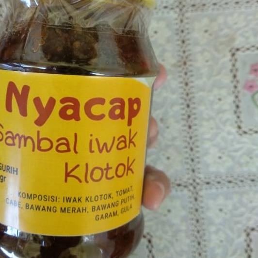 

SALE✅NYACAP sambal klotok 230 gr|RA6