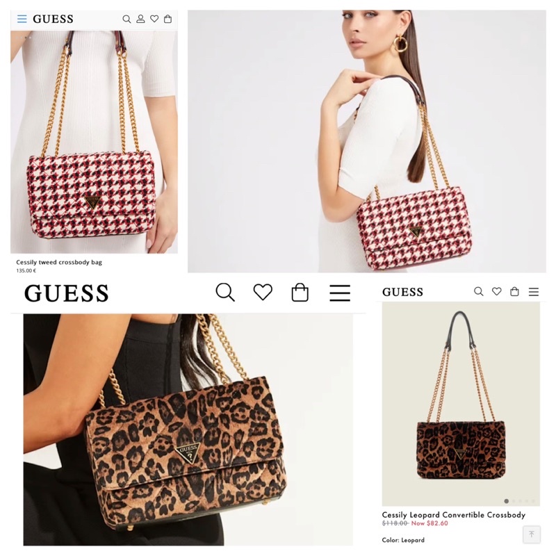 GUESS CESSILY CONVERTIBLE CROSSBODY