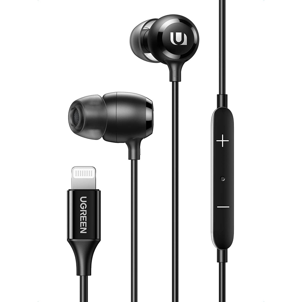 UGREEN 30631 MFI LIGHTNING EARPHONE 1,2m