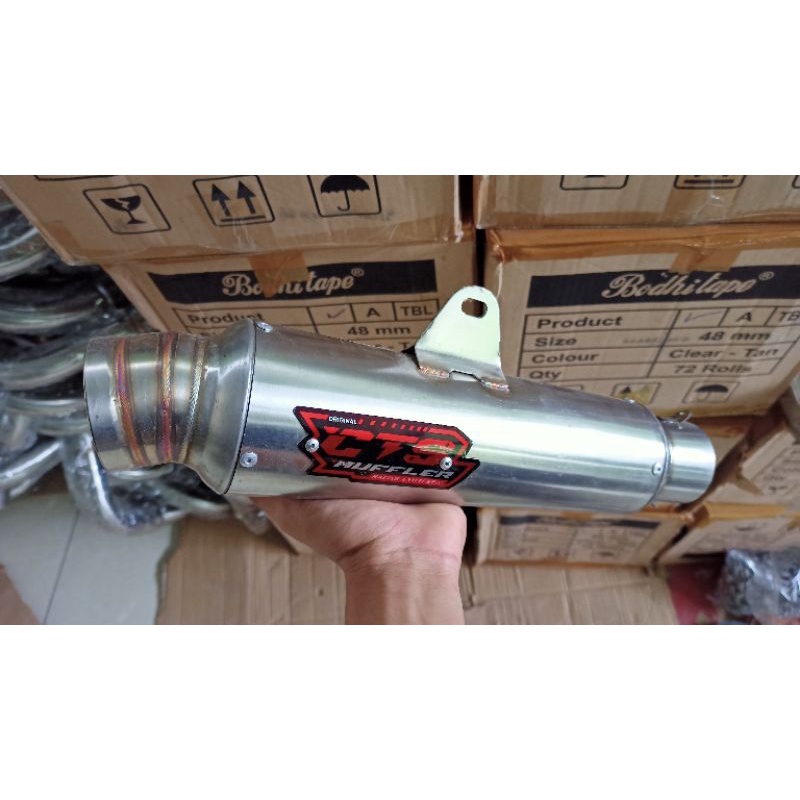 Slincer knalpot racing CTS Muffler kompetisi