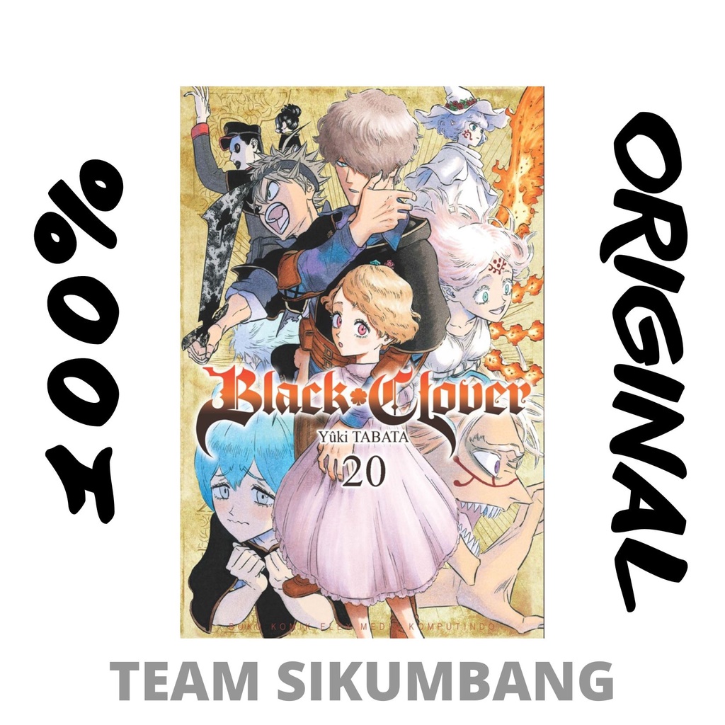 Komik Black Clover 20