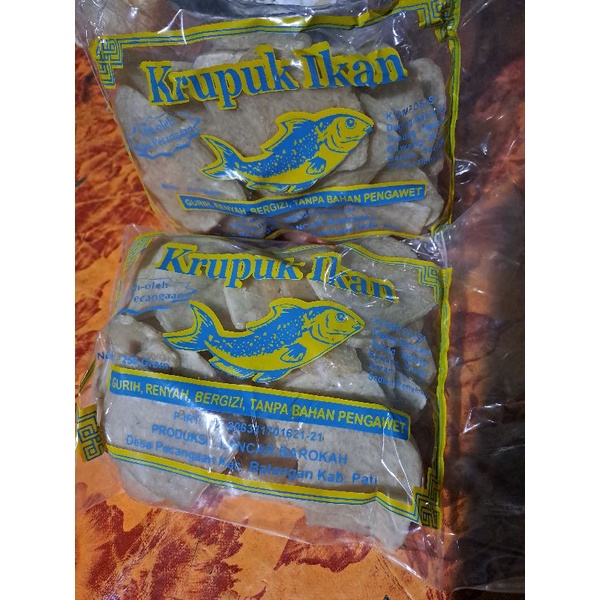 

Kerupuk Ikan home made