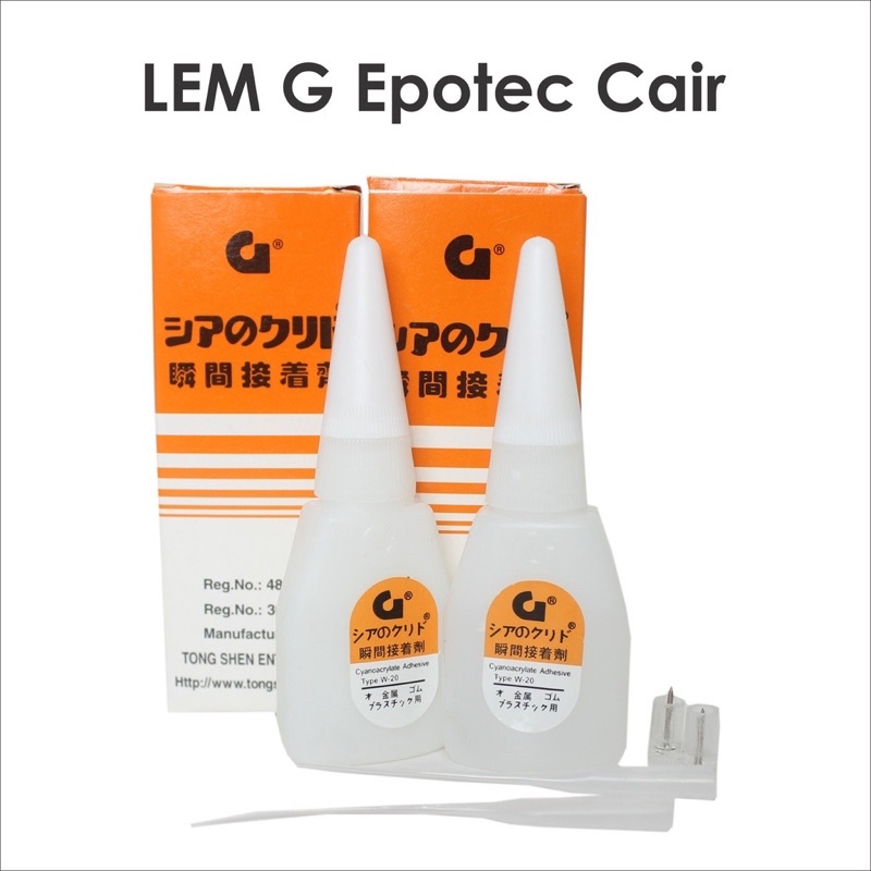 

Lem G Korea Epotec Cair Super Glue atrico Serbaguna Lem setan artico