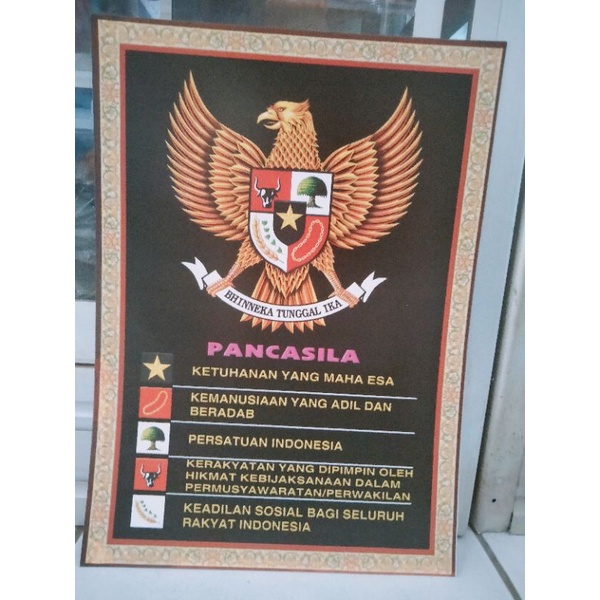 

poster burung Garuda Pancasila