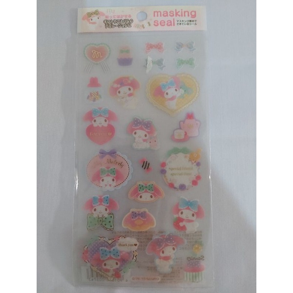 

Stiker Melody Sanrio Ori Japan