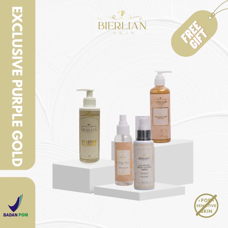 BIERLIAN PAKET HANDBODY WHITENING ORIGINAL/ HB BIERLIAN SKINCARE [Free Pouch/Totebag]