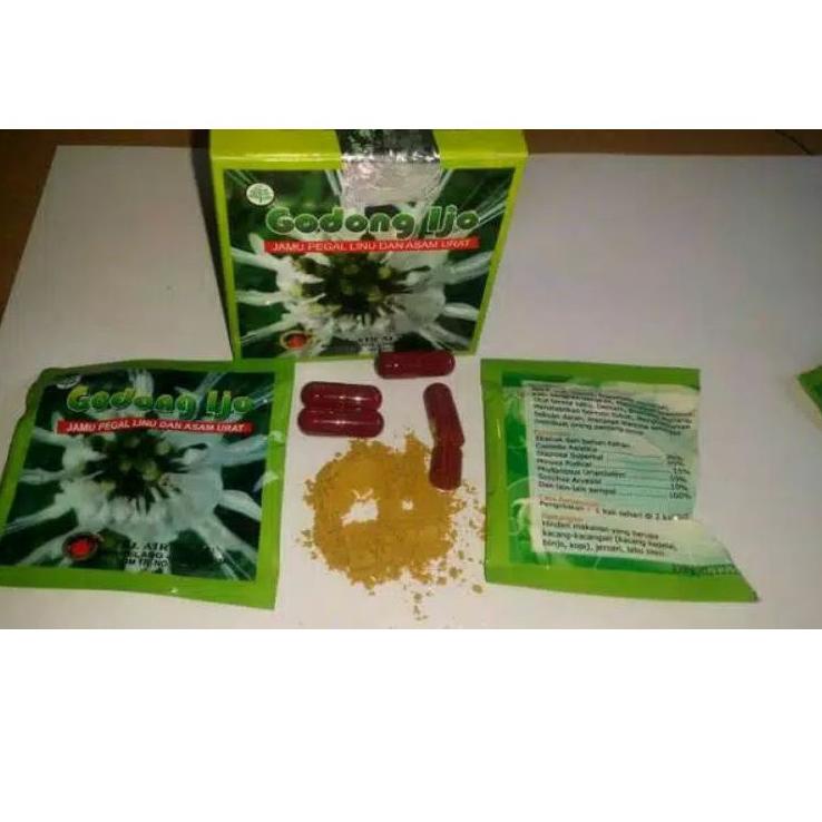 

MOA Obat Asam Urat Terlaris Godong Ijo Berkhasiat Jamu Pegal Linu Promo Special