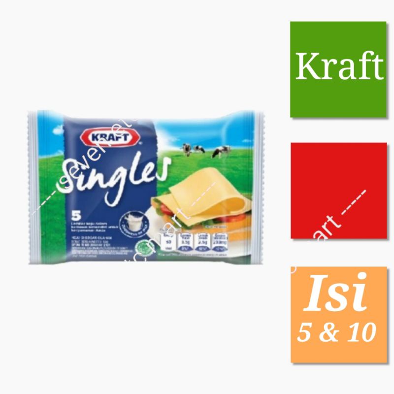 Jual Kraft Keju Cheddar Singles (5&10 Lembar) | Shopee Indonesia