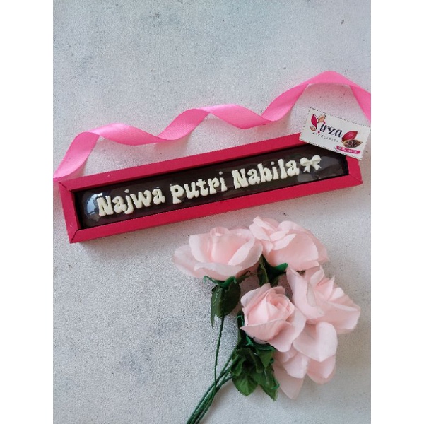 

coklat ucapan bar panjang