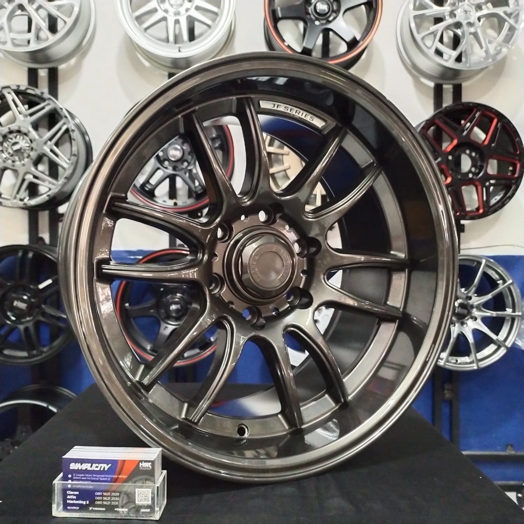 Velg Mobil Gaze JF LUXURY Ring18 Limited Strada Triton Bisa Credit