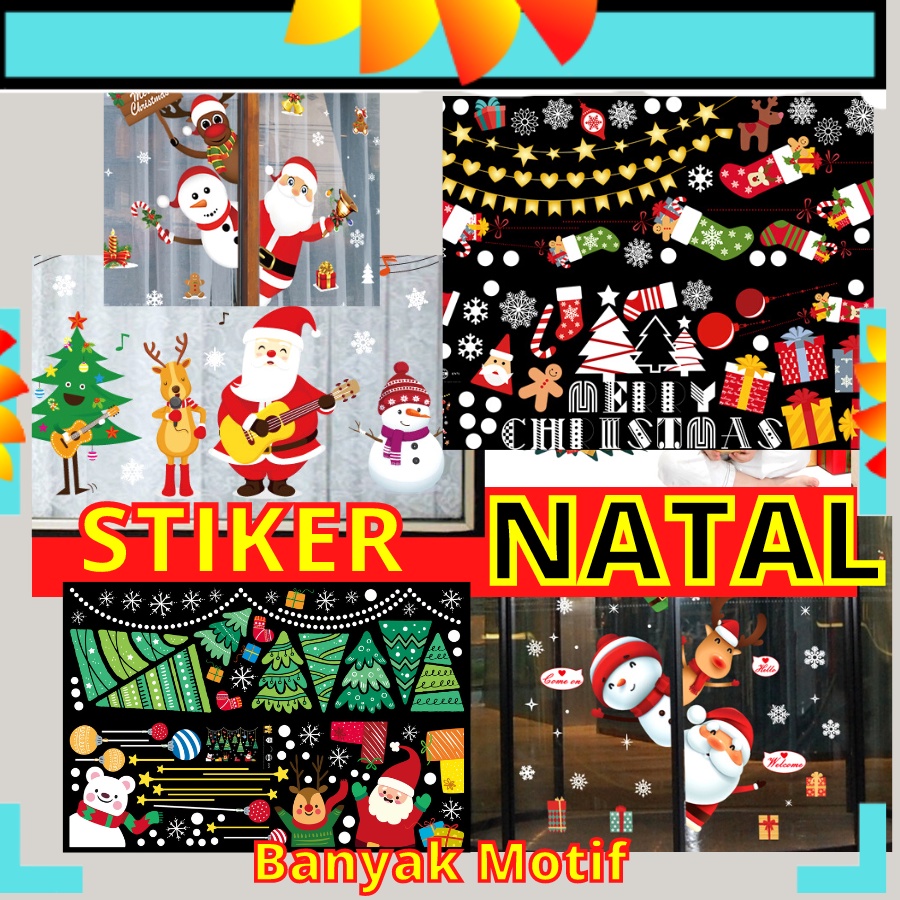 WALL STIKER STICKER NATAL WALLSTIKER KACA DINDING SETIKER WALLSTICKER TEMA POHON MOTIF NATAL WALSTICKER WALSTIKER WALLPAPER PAPER MERRY MERY CHRISTMAS CRISTMAS 2022 SANTA CLAUSE TAHUN BARU DEKORASI HIASAN DINDING TEMBOK PINTU KACA JENDELA RUMAH