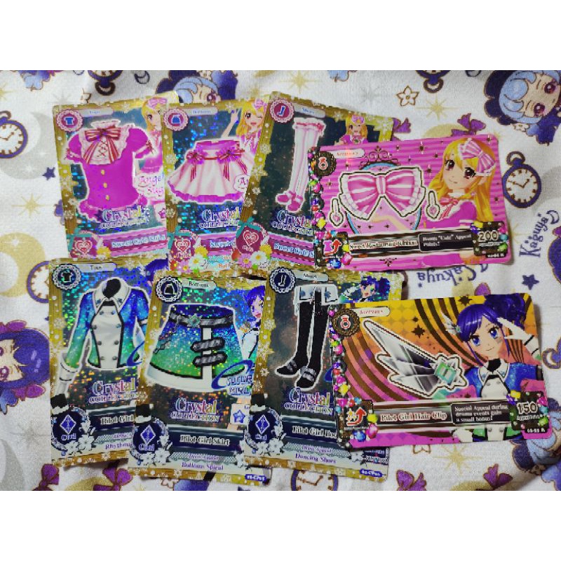 [RARE] AIKATSU CAMPAIGN CP CRYSTAL COLLECTION ICHIGO AOI