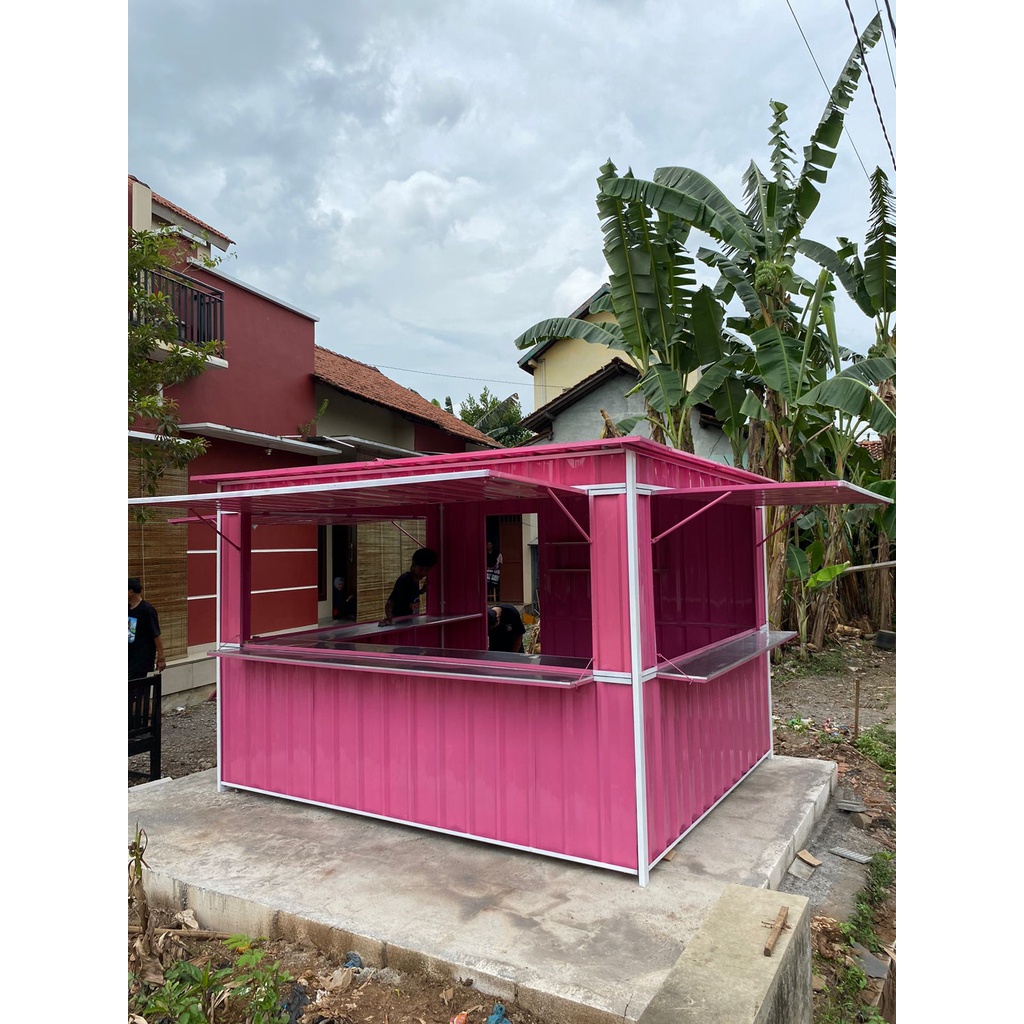 Booth Container MURAH Untuk Jualan Kuliner