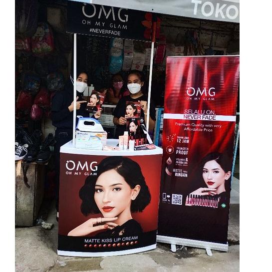 Best Quality OMG Oh My GLAM Matte Kiss Lip Cream | Lip Cream OMG Murah | OMG TAY3