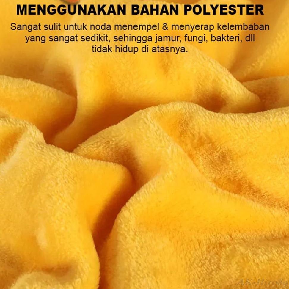 [GDE.22Oc22ᴰ] Ak_Hiro89 -  Selimut Bulu Karakter Selimut Bulu Tebal Selimut Bulu Halus 125x175cm - H