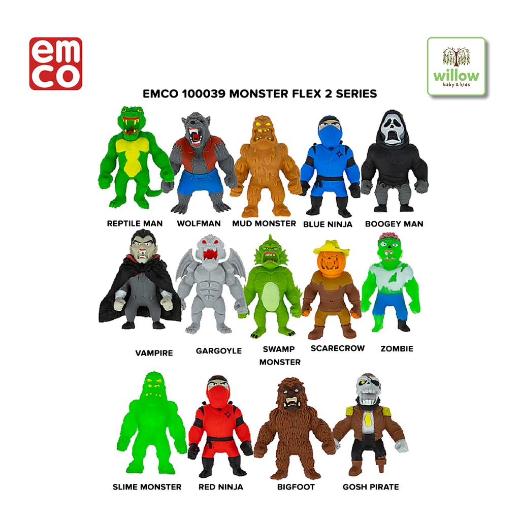 Emco 100039 Monster Flex 2 Series - Mainan Karakter