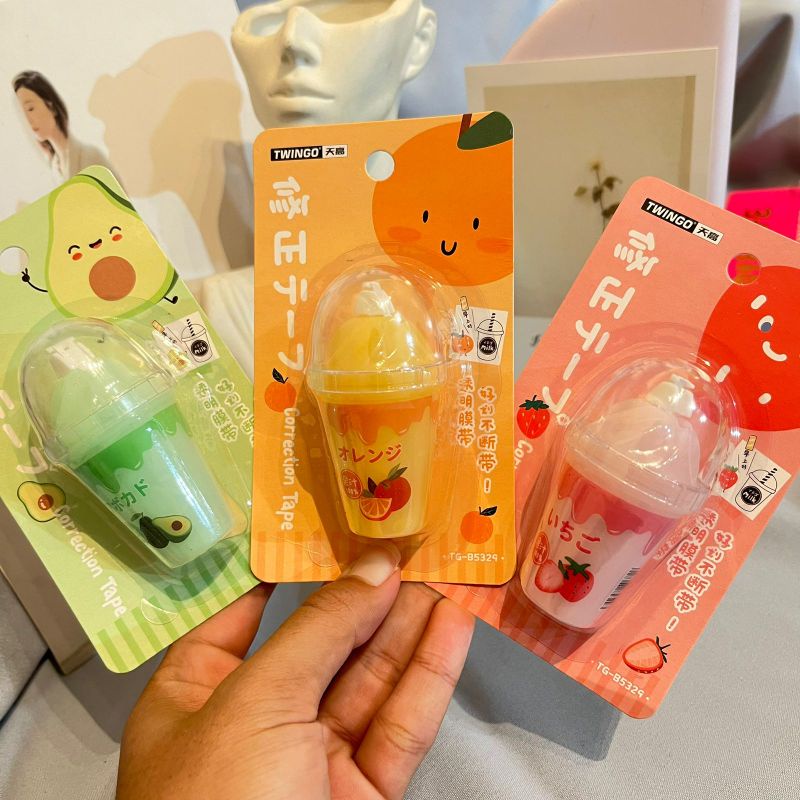 

Tipe X Es Krim Cone Correction Tape Es Krim Monas Stationerry Lucu Unik Kado Viral Termurah