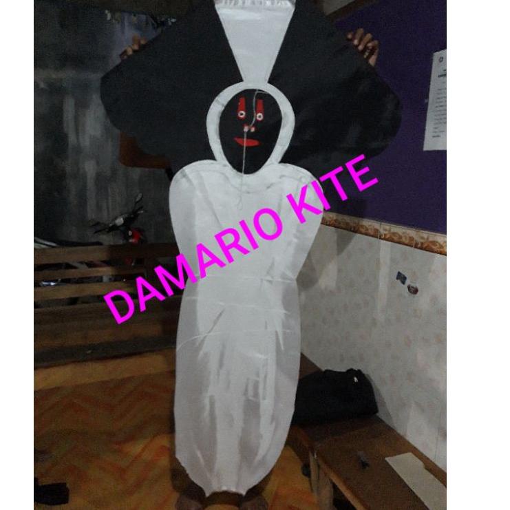 KRG.18Oc22ј ◦ Layangan pocong kain 1pcs/biji
