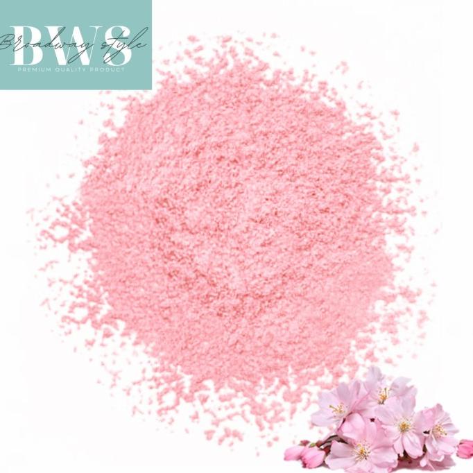

Bubuk Bunga Sakura Natural Perisa Pewarna Alami Makanan Food Grade