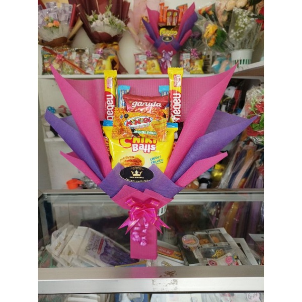 

snack bucket/ultah/sidang/wisuda/dll