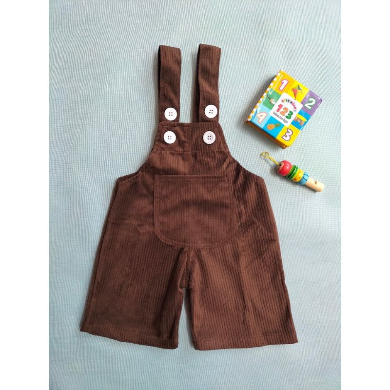 Overall Anak Sydney Corduroy Jumper Bayi Baby Kids Cewek &amp; Cowok 6 bulan - 3 tahun Corduroy