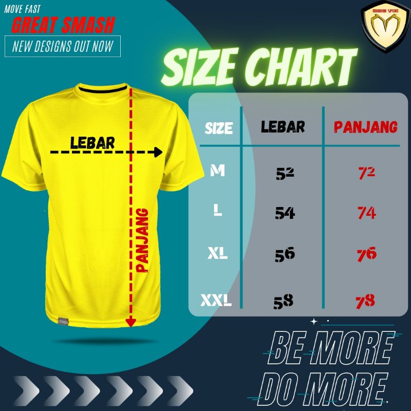 KBL-FTHR - KAOS BADMINTON BAJU BULUTANGKIS LN FEATHER JERSEY PREMIUM SABLON DTF