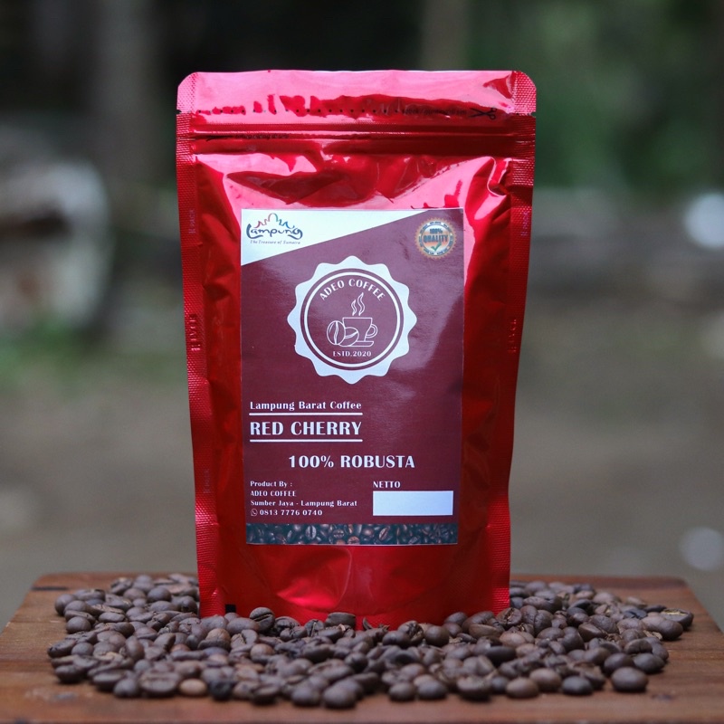 

KOPI BIJI ROBUSTA PETIK MERAH LAMPUNG BARAT PETIK MERAH, 100% ORIGINAL, 250 gram/KOPILAMPUNG/PETIKMERAH/KOPI/KOPIROBUSTA/KOPILAMPUNGBARAT/PETIKMERAH