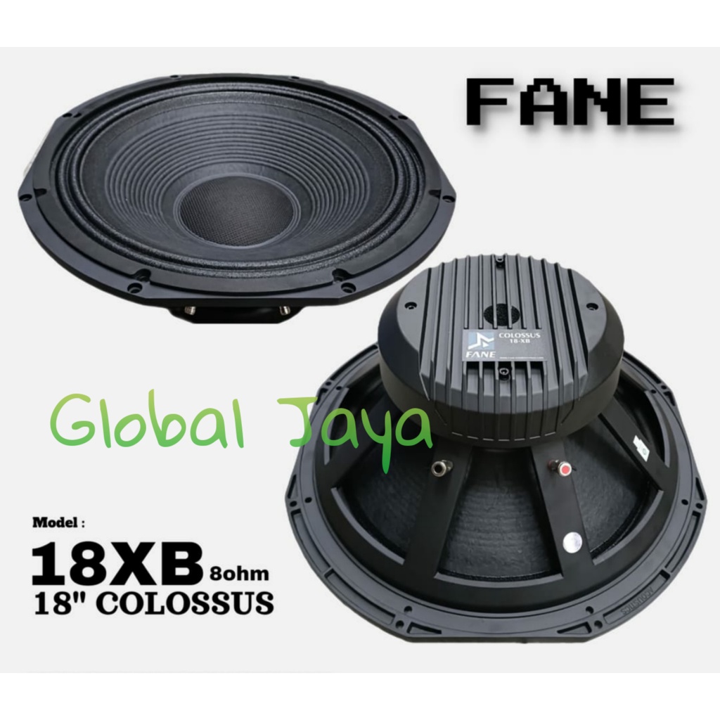 speaker komponen fane colossus 18xb 18 xb 18inch original