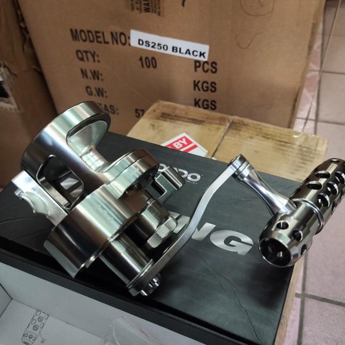 reel daido jig king 200 atau 300 right jigking overhead